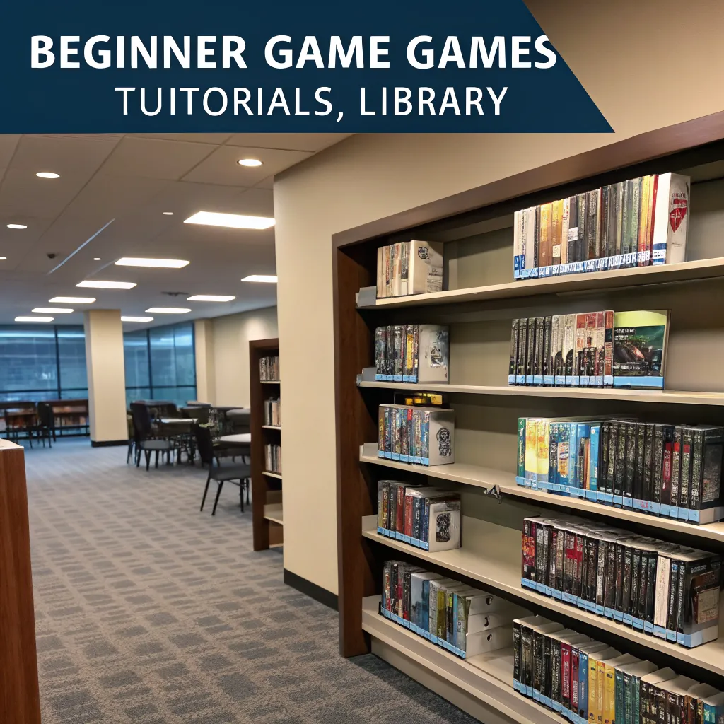 Beginner game tutorials library
